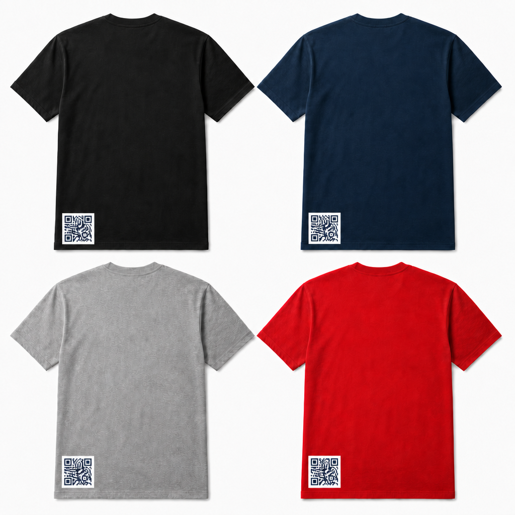 Freedom Roads T-Shirt — Back with QR Code